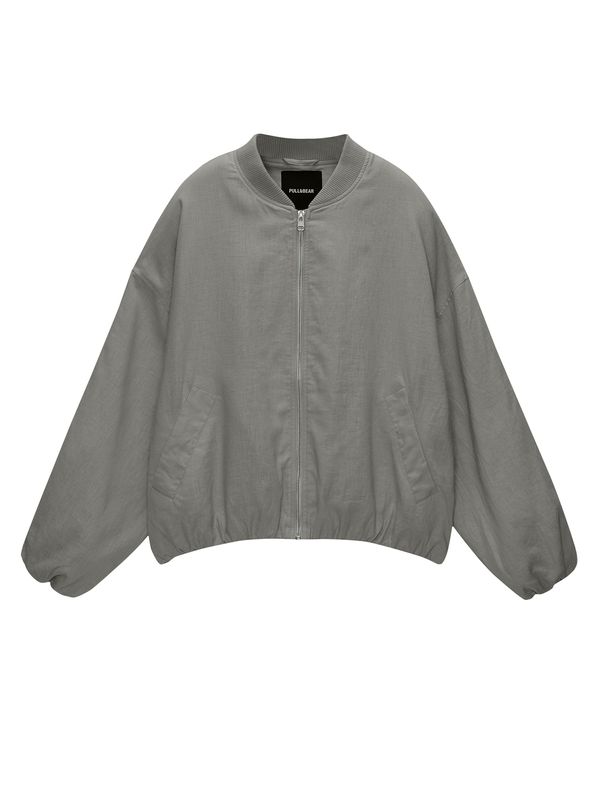 Pull&Bear Pull&Bear Преходно яке  тъмносиво