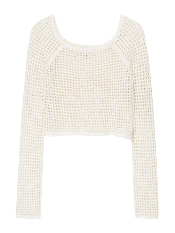 Pull&Bear Pull&Bear Пуловер  бежово