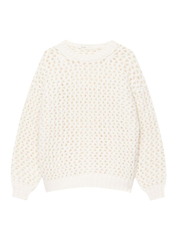 Pull&Bear Pull&Bear Пуловер  екрю