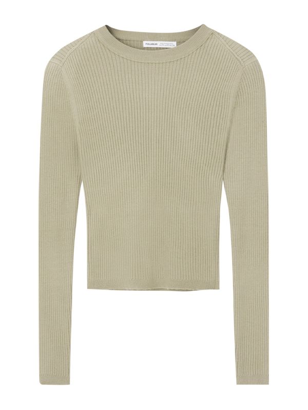 Pull&Bear Pull&Bear Пуловер  каки