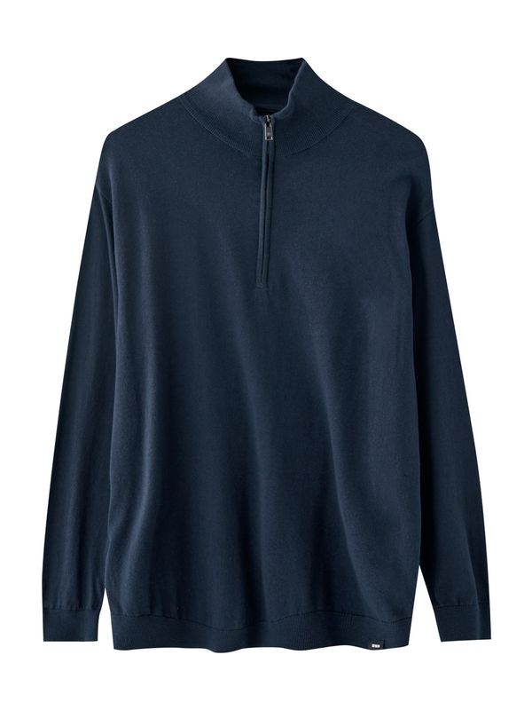Pull&Bear Pull&Bear Пуловер  нейви синьо