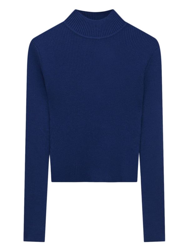 Pull&Bear Pull&Bear Пуловер  синьо