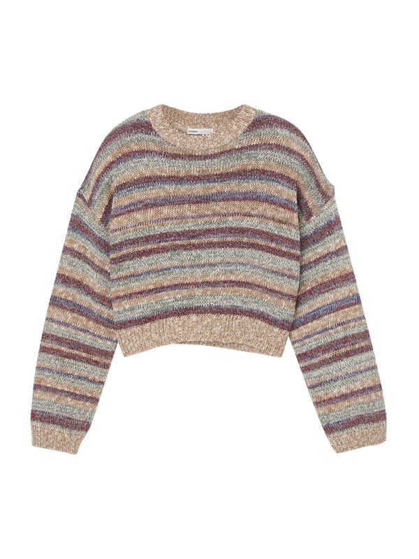 Pull&Bear Pull&Bear Пуловер  синьо меланж / кафяв меланж / каки / червен меланж