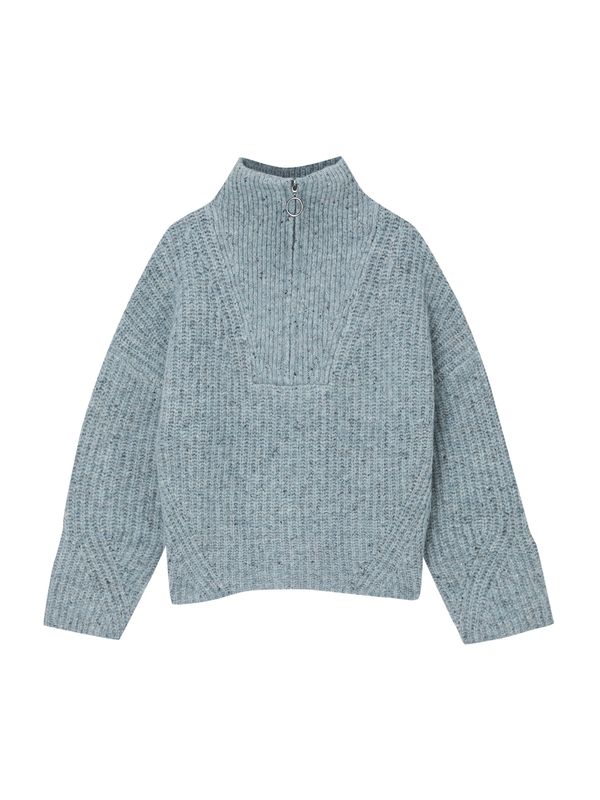 Pull&Bear Pull&Bear Пуловер  синьо меланж