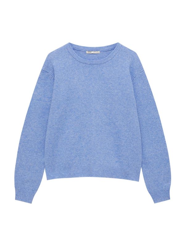Pull&Bear Pull&Bear Пуловер  светлосиньо