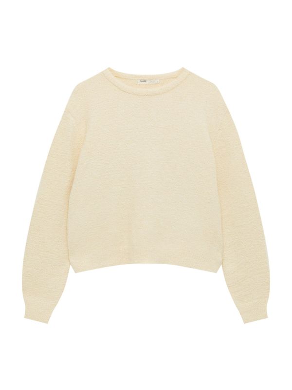 Pull&Bear Pull&Bear Пуловер  светложълто
