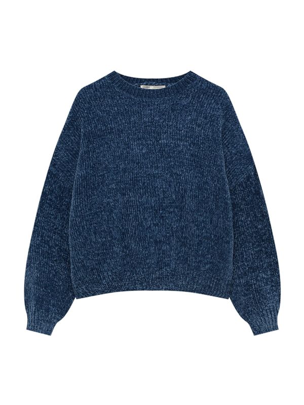 Pull&Bear Pull&Bear Пуловер  тъмносиньо