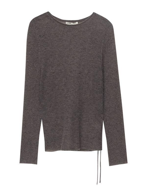 Pull&Bear Pull&Bear Пуловер  тъмносиво