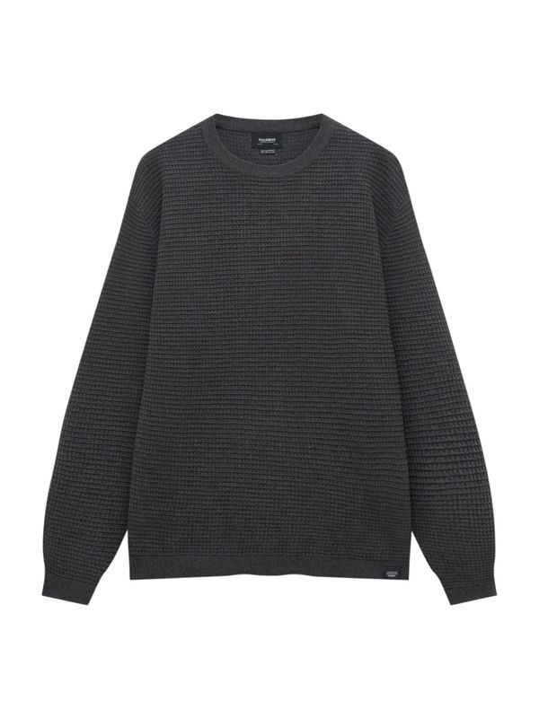 Pull&Bear Pull&Bear Пуловер  тъмносиво