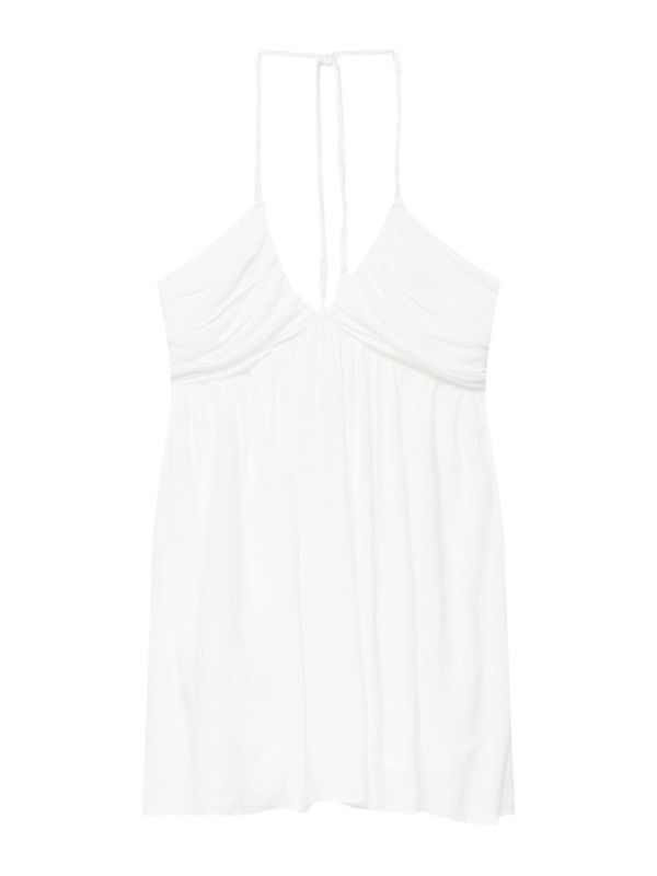 Pull&Bear Pull&Bear Рокля  бяло