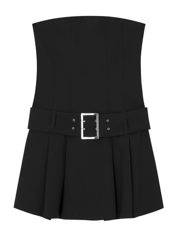 Pull&Bear Pull&Bear Рокля  черно