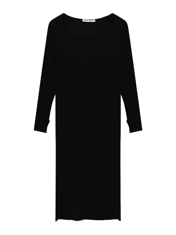 Pull&Bear Pull&Bear Рокля  черно