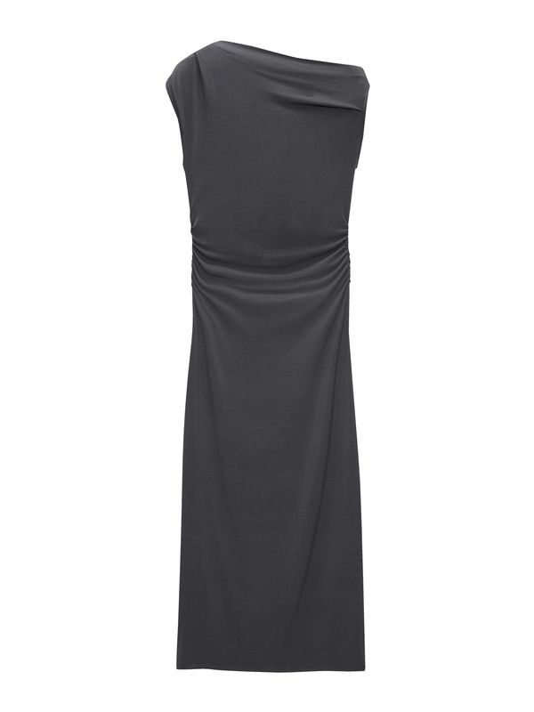 Pull&Bear Pull&Bear Рокля  гълъбово синьо