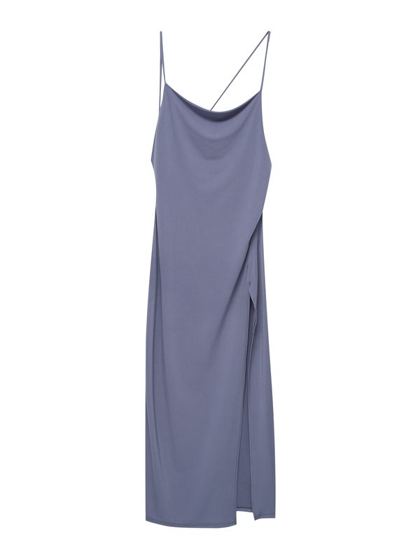 Pull&Bear Pull&Bear Рокля  гълъбово синьо