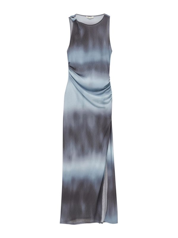 Pull&Bear Pull&Bear Рокля  гълъбово синьо / светлосиньо