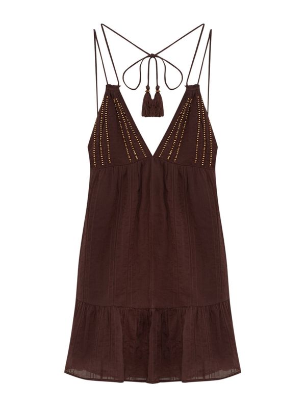 Pull&Bear Pull&Bear Рокля  кафяво