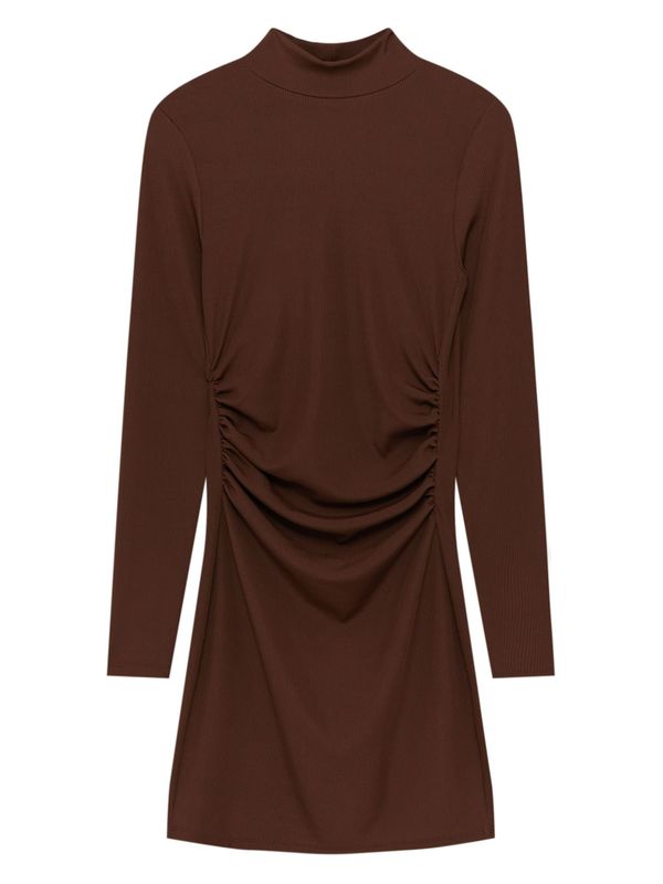 Pull&Bear Pull&Bear Рокля  кестеняво кафяво