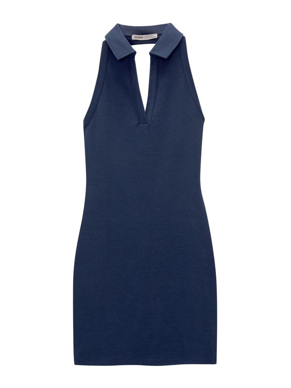 Pull&Bear Pull&Bear Рокля  нейви синьо