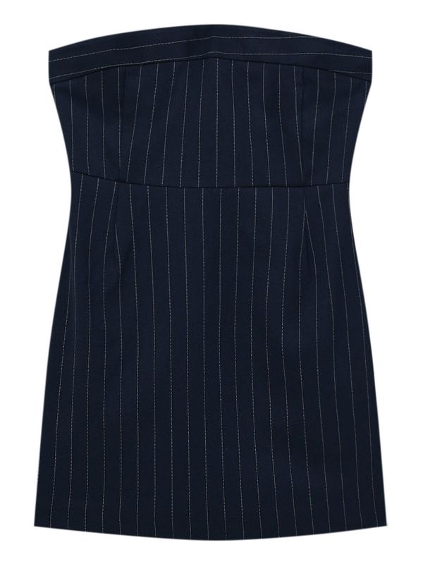 Pull&Bear Pull&Bear Рокля  нощно синьо / бяло