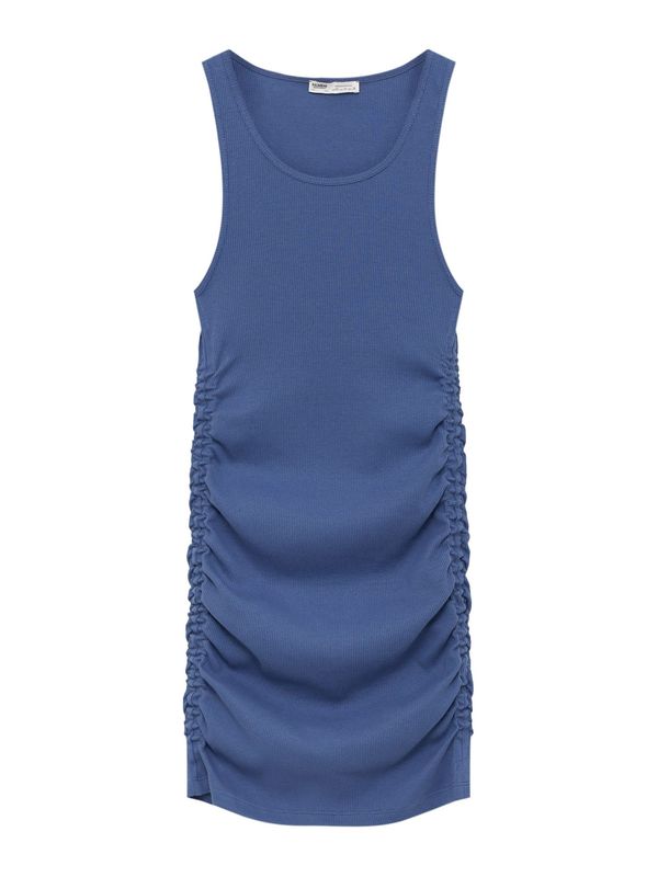 Pull&Bear Pull&Bear Рокля  синьо