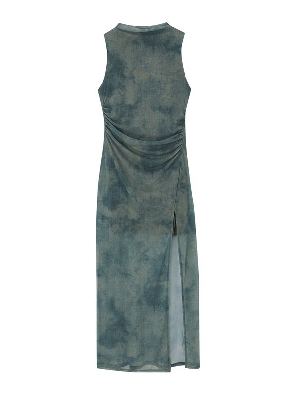 Pull&Bear Pull&Bear Рокля  синьо / зелено