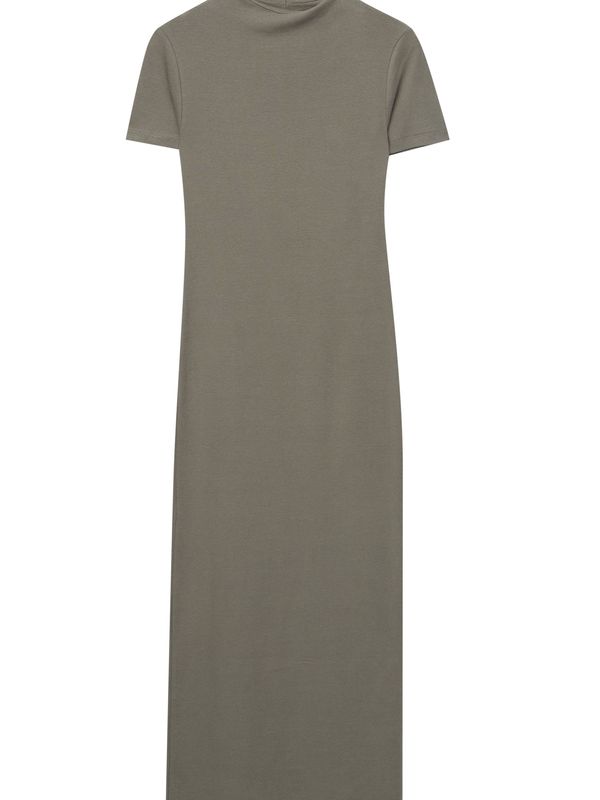 Pull&Bear Pull&Bear Рокля  сиво-кафяво