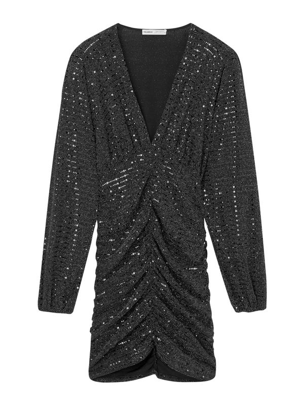 Pull&Bear Pull&Bear Рокля за коктейл  черно