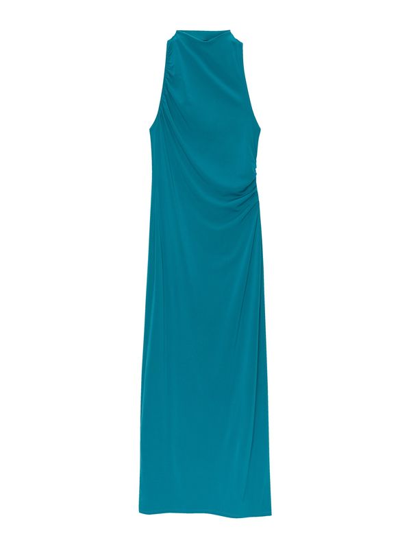 Pull&Bear Pull&Bear Рокля за коктейл  циан