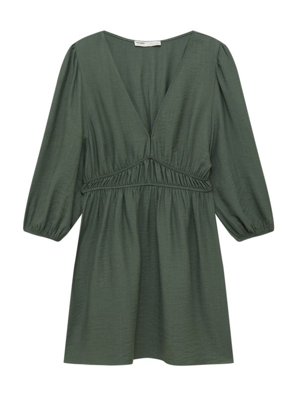 Pull&Bear Pull&Bear Рокля  зелено