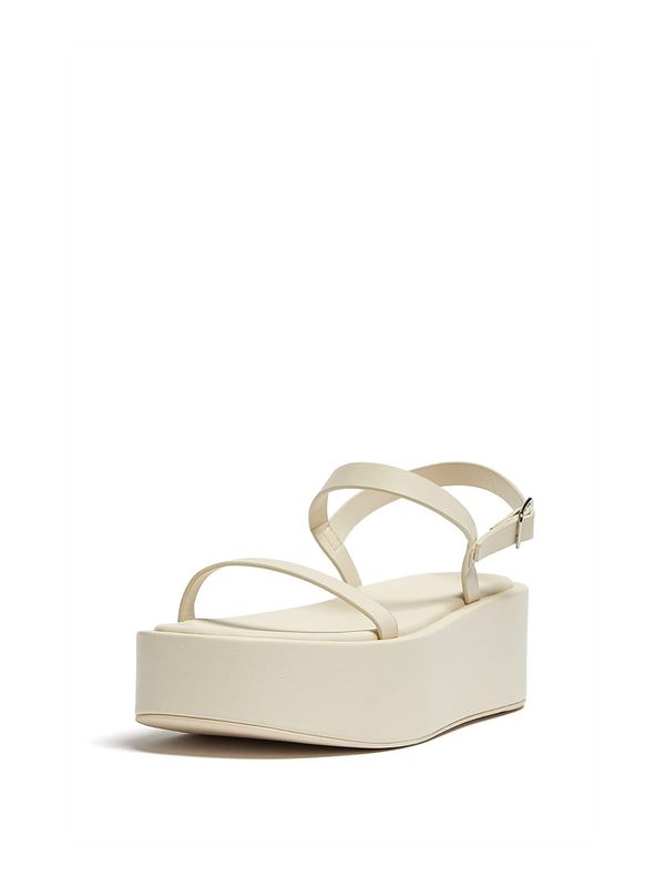 Pull&Bear Pull&Bear Сандали  бял памук