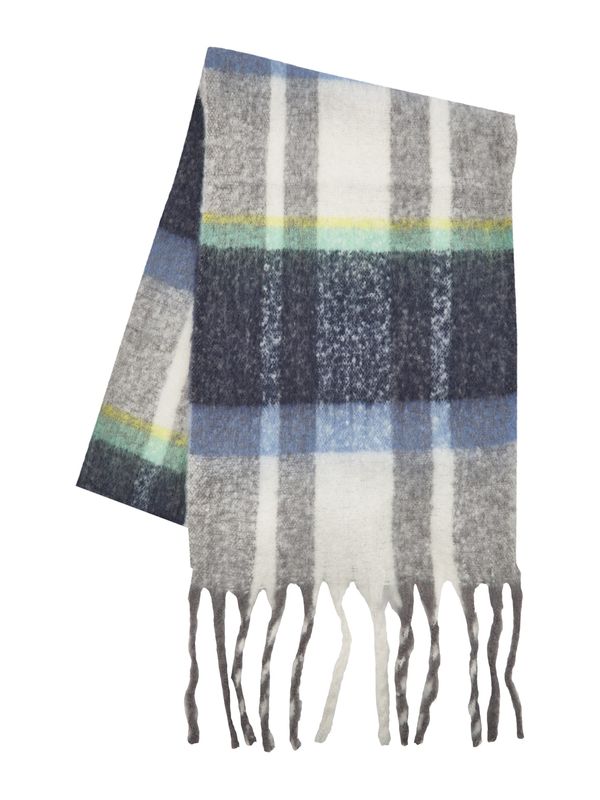 Pull&Bear Pull&Bear Шал  синьо / сиво / мента / бяло