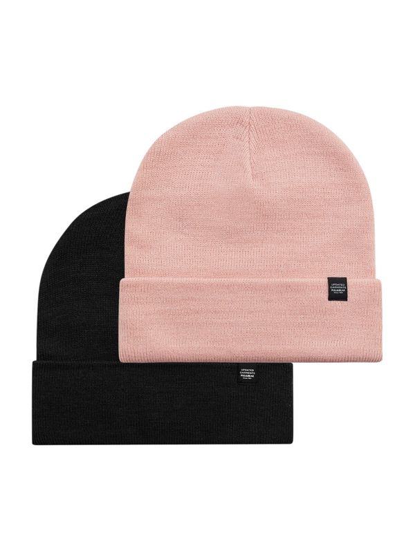 Pull&Bear Pull&Bear Шапка  бледорозово / черно
