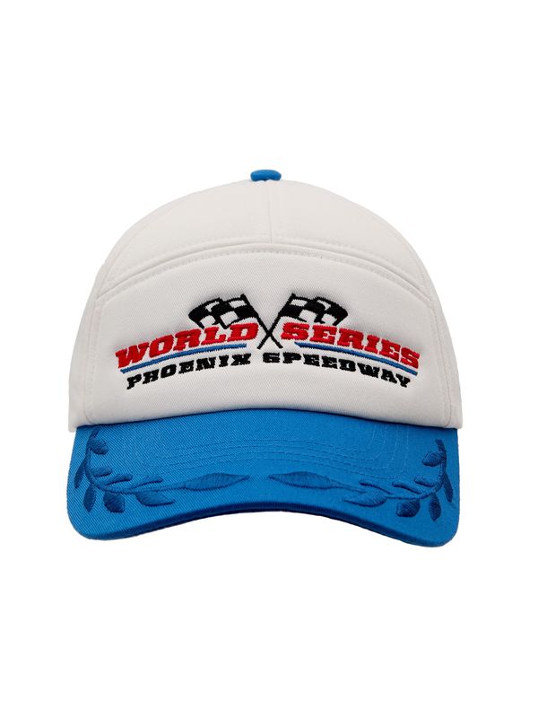 Pull&Bear Pull&Bear Шапка с козирка  синьо / черно / бяло