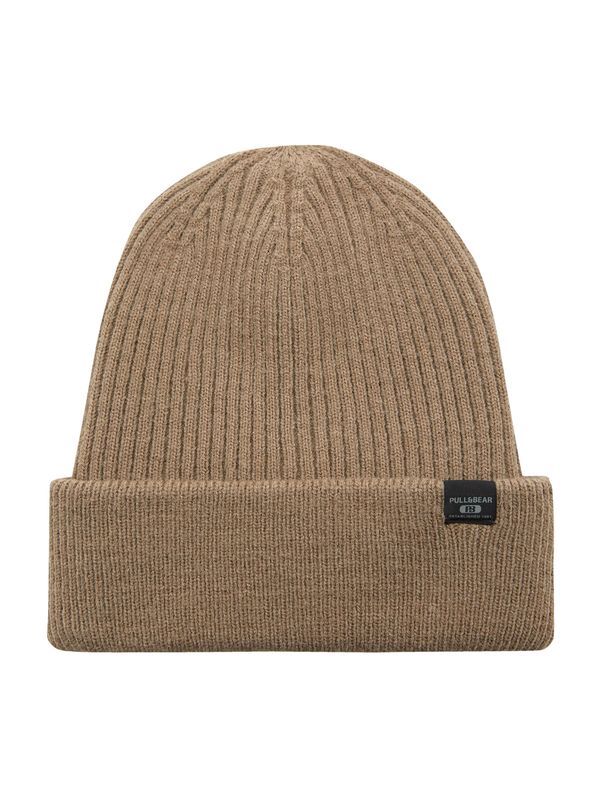 Pull&Bear Pull&Bear Шапка  сиво / таупе сиво / черно