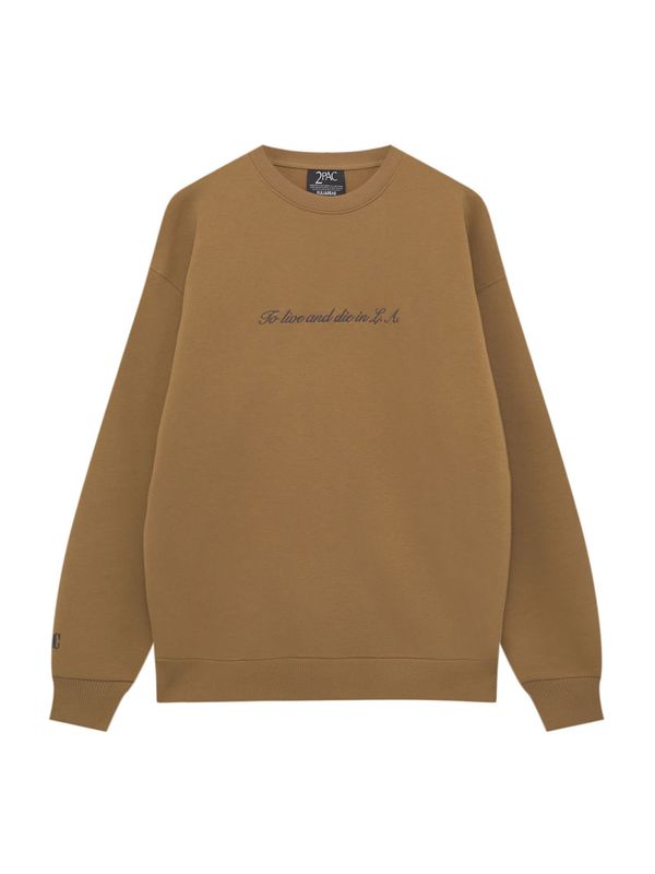 Pull&Bear Pull&Bear Суичър  брокат / черно