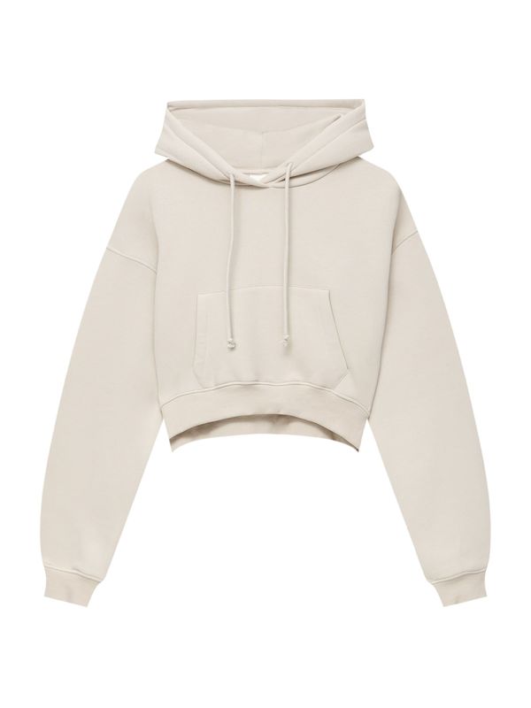 Pull&Bear Pull&Bear Суичър  екрю