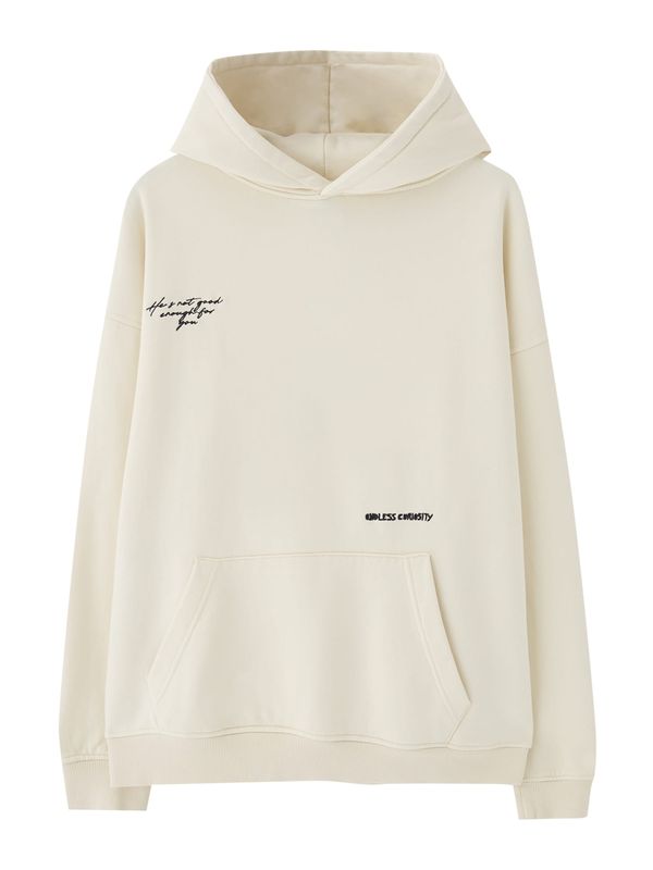 Pull&Bear Pull&Bear Суичър  екрю