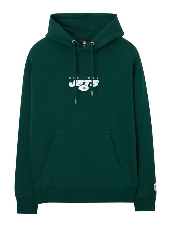 Pull&Bear Pull&Bear Суичър  нейви синьо / тъмнозелено / червено / бяло