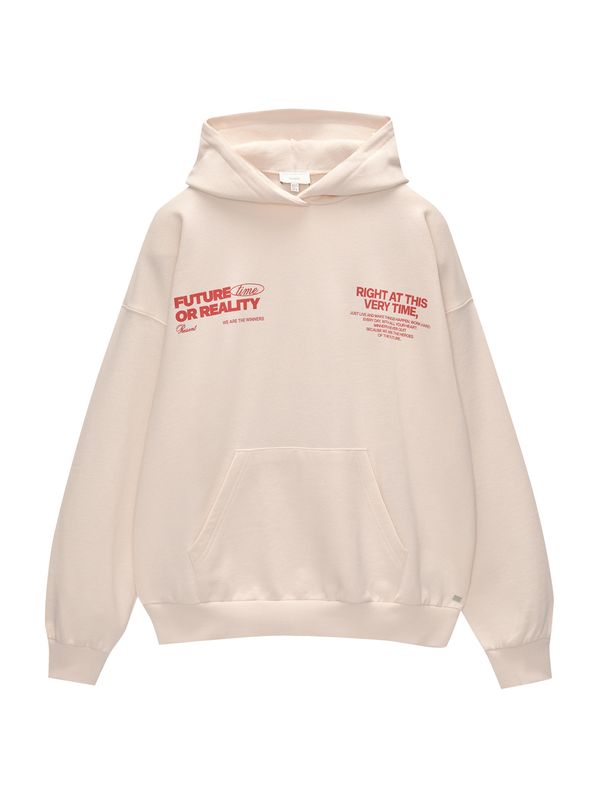 Pull&Bear Pull&Bear Суичър  розе / червено