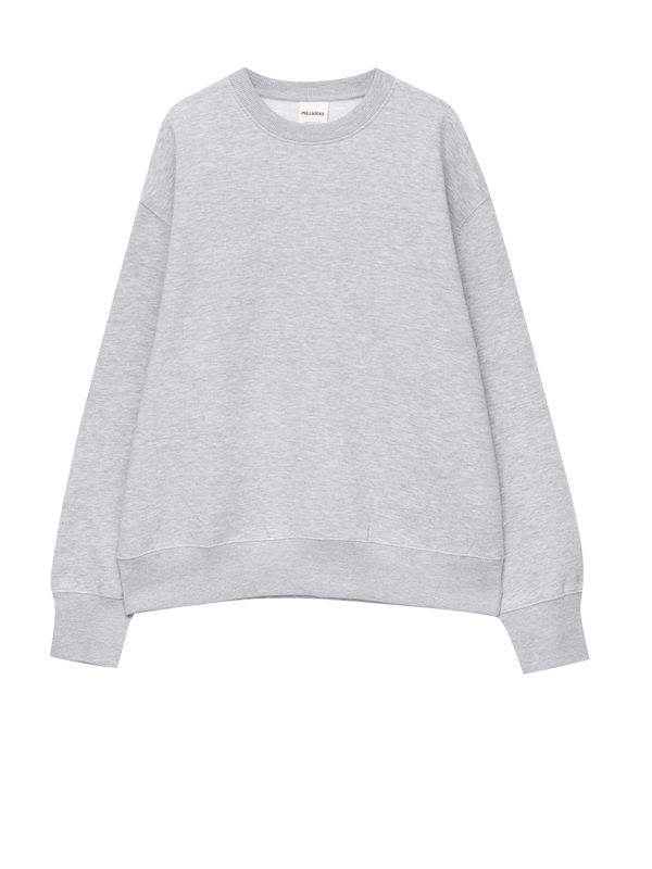 Pull&Bear Pull&Bear Суичър  сив меланж