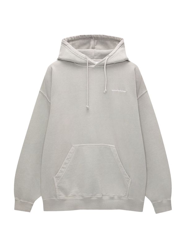 Pull&Bear Pull&Bear Суичър  сиво-бежово