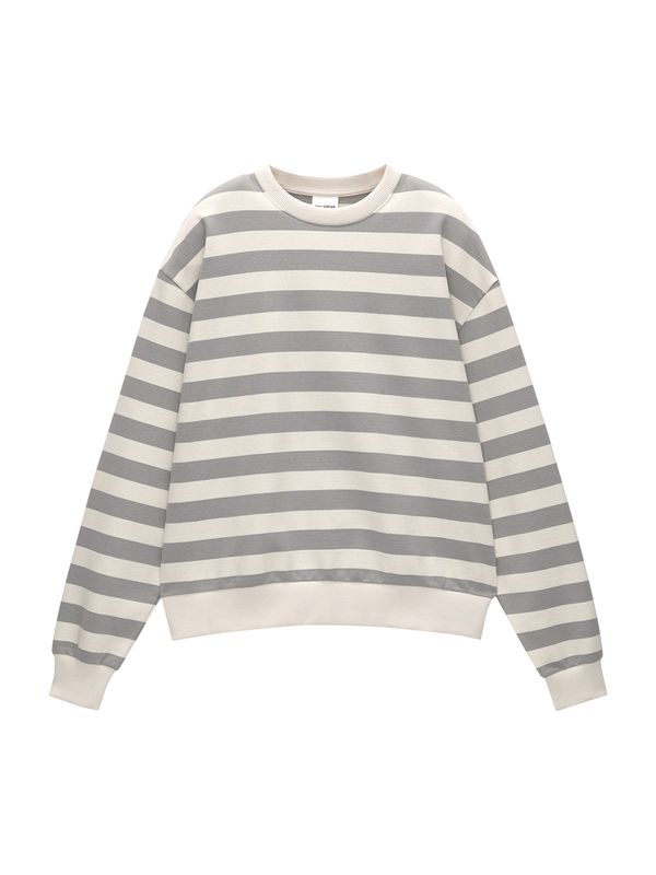 Pull&Bear Pull&Bear Суичър  светлобежово / сиво
