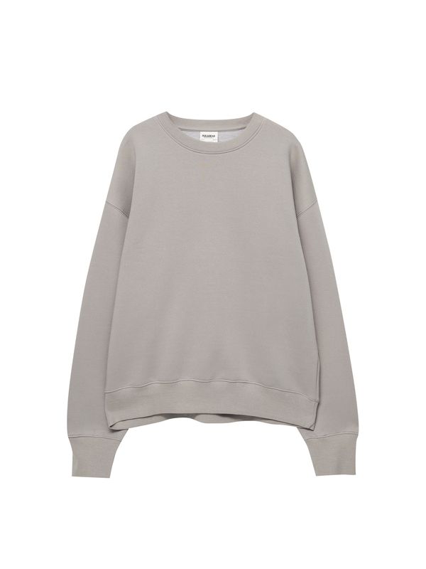 Pull&Bear Pull&Bear Суичър  тъмнобежово