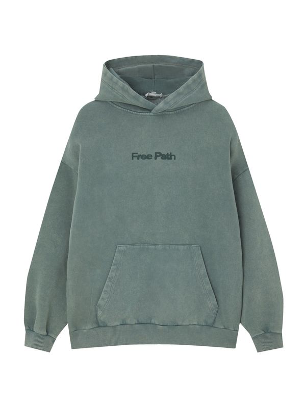 Pull&Bear Pull&Bear Суичър  тъмносиво