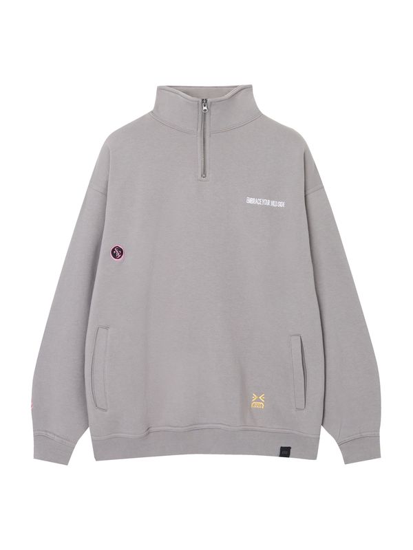 Pull&Bear Pull&Bear Суичър  жълто / сиво / розово / бяло