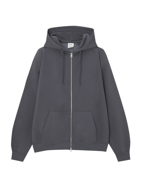 Pull&Bear Pull&Bear Суичъри с качулка  базалтово синьо