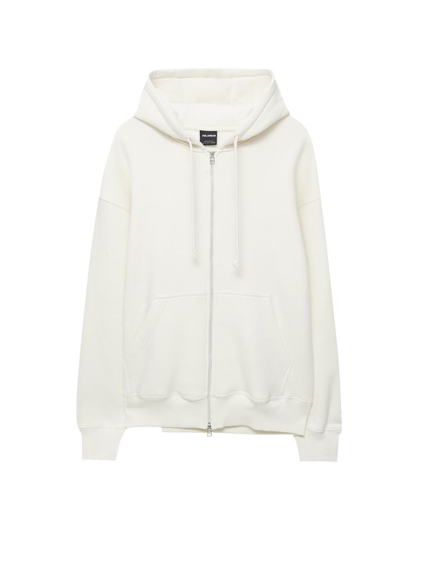 Pull&Bear Pull&Bear Суичъри с качулка  бяло