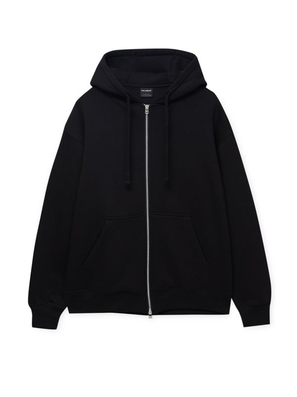 Pull&Bear Pull&Bear Суичъри с качулка  черно