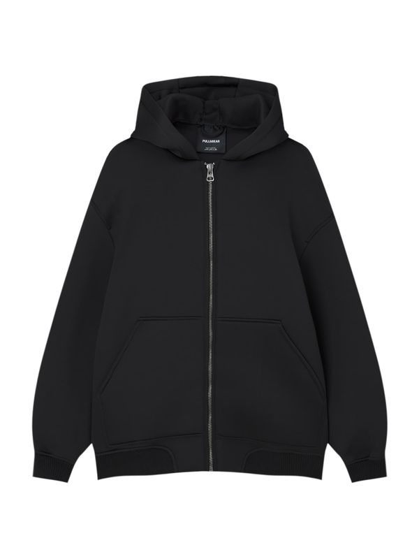 Pull&Bear Pull&Bear Суичъри с качулка  черно