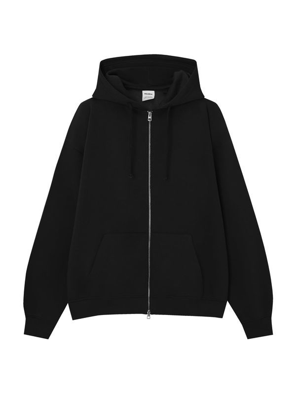 Pull&Bear Pull&Bear Суичъри с качулка  черно